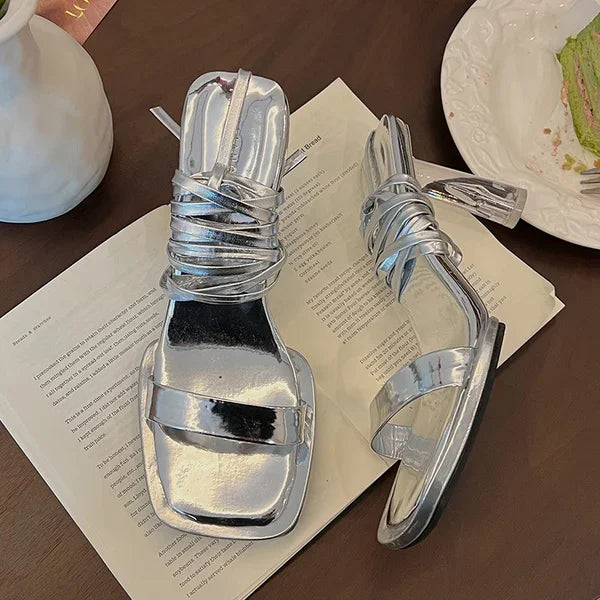Buckle Low Heels