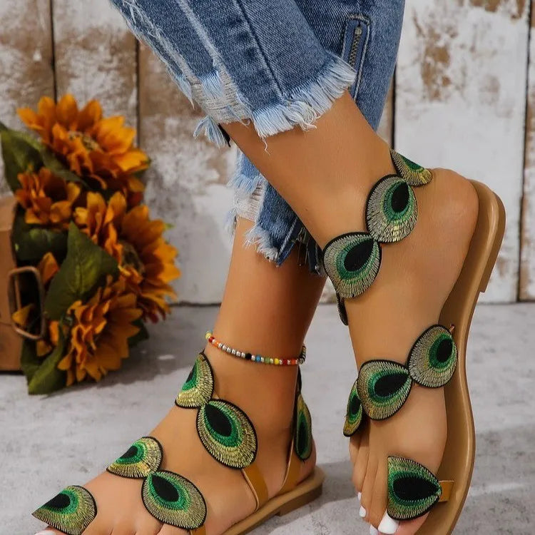 summer new European and American style beach sandals