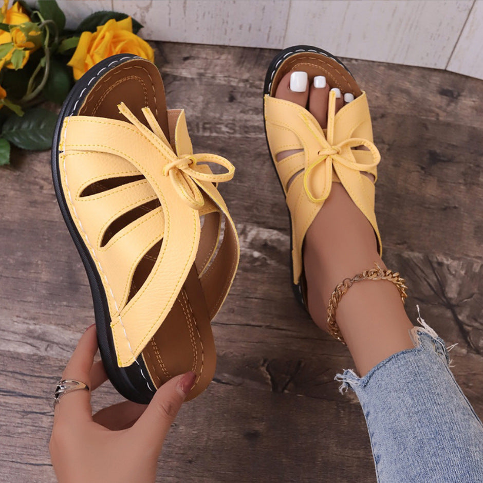 Women Lace-up Platform Wedges
