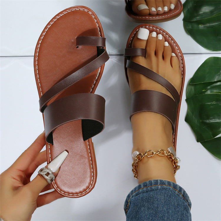 Flat Slippers Fashion Outdoor