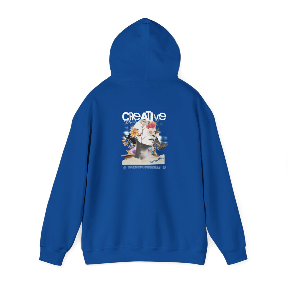 Defined4U "Creative Mind" Royal Blue Hoodie