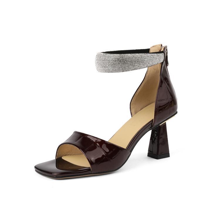 Patent Leather Toe Comfort High heel