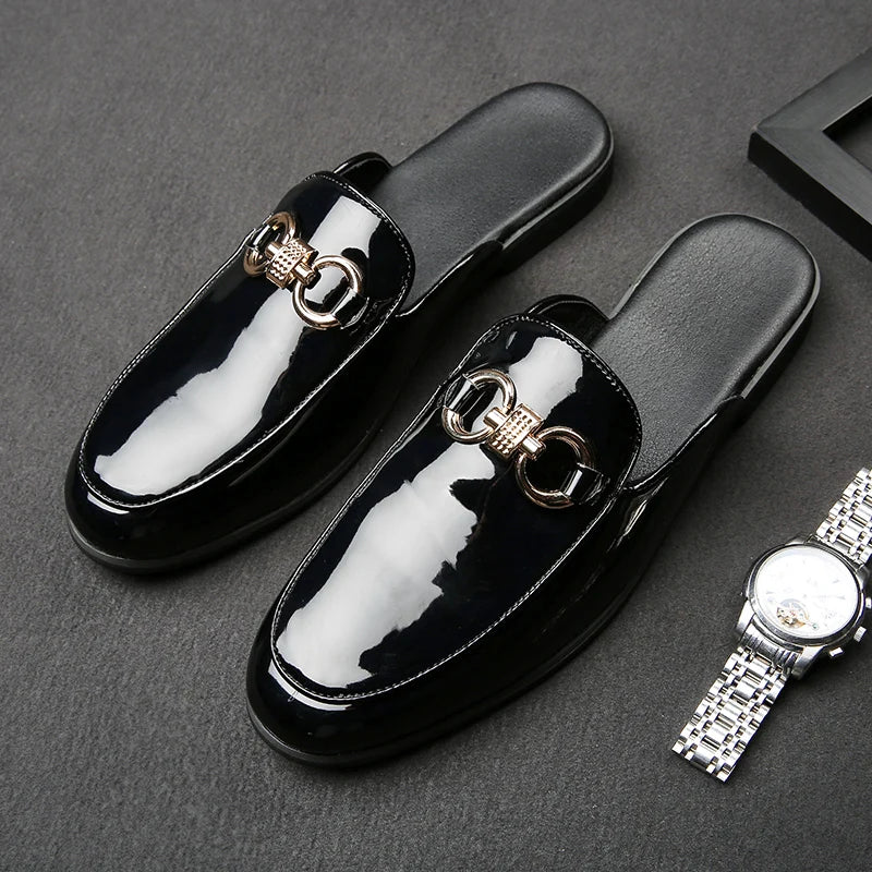 Men's Slipper Boots Fashion Men Shoes