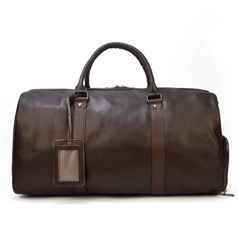 Big Capacity Genuine Leather Travel Bag