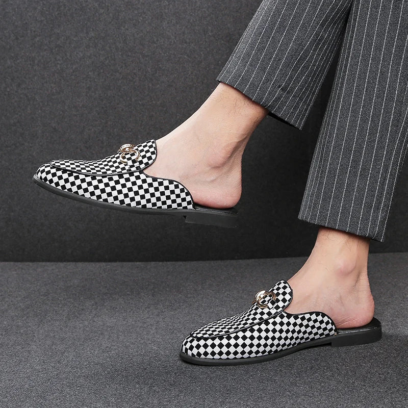 Men's Slipper Boots Fashion Men Shoes