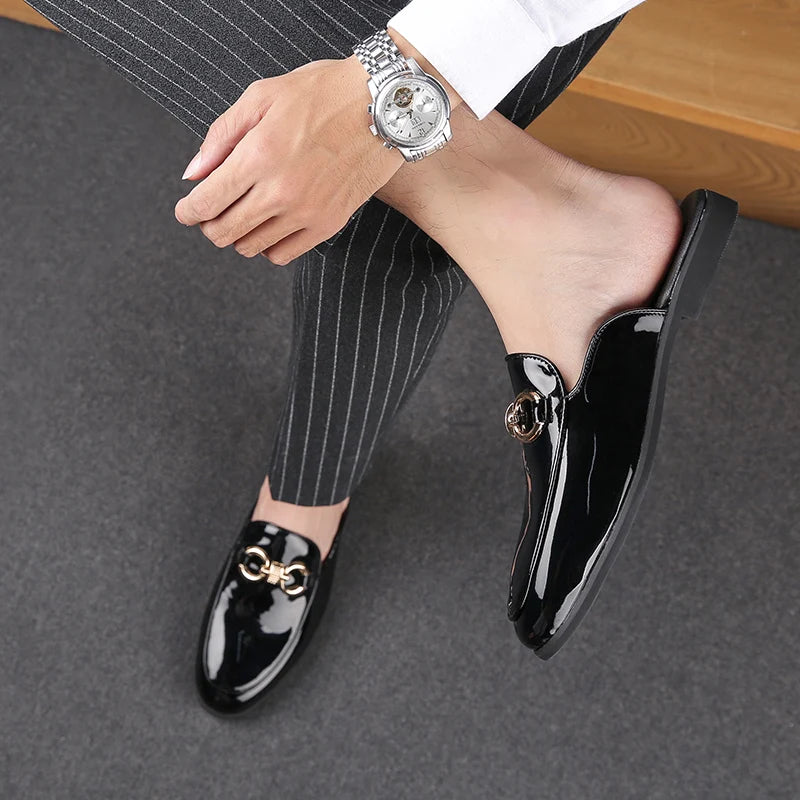 Men's Slipper Boots Fashion Men Shoes