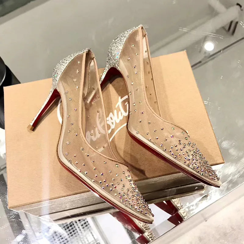 Diamond Flat Shoes