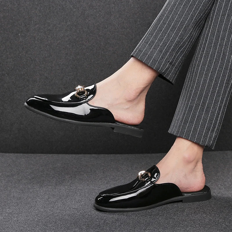 Men's Slipper Boots Fashion Men Shoes