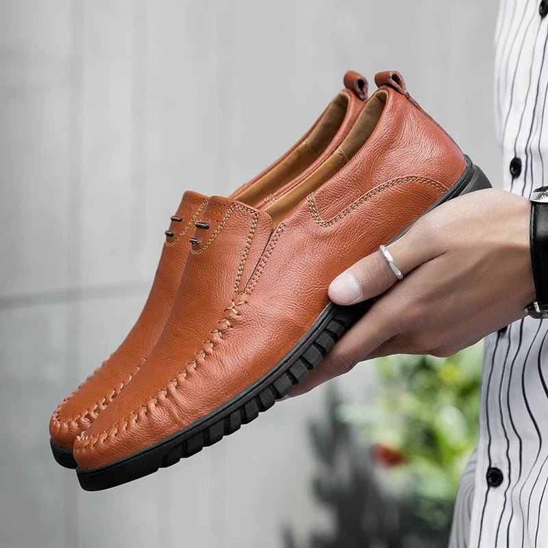 Summer Style Soft Moccasins Men Loafers