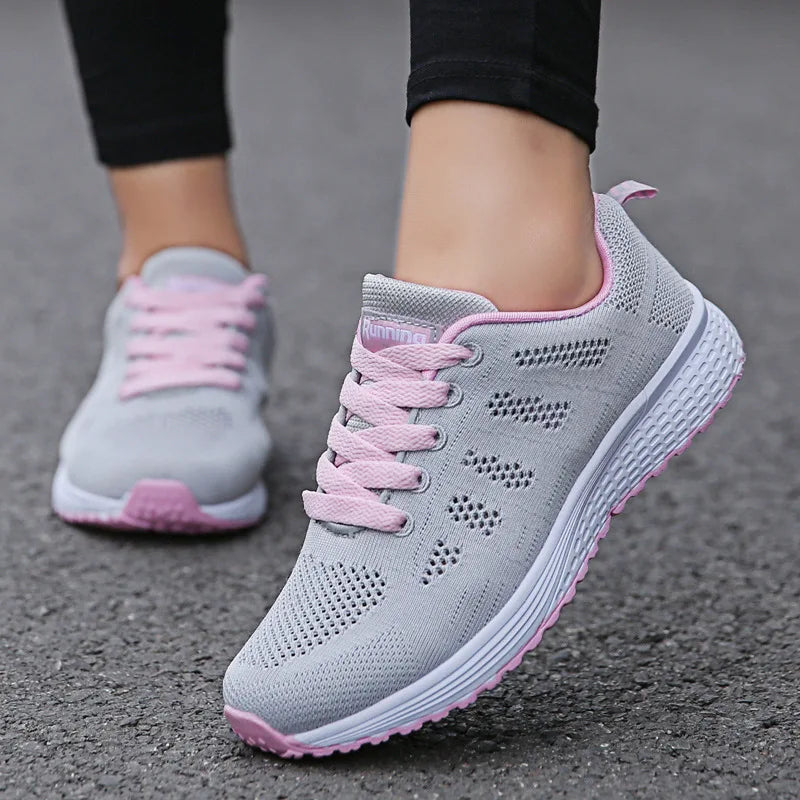 Women's Fashion Breathable Mesh Walking Sneakers