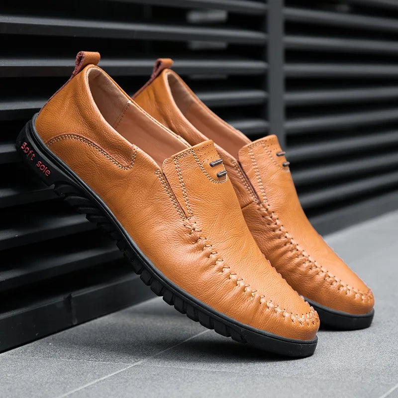Summer Style Soft Moccasins Men Loafers