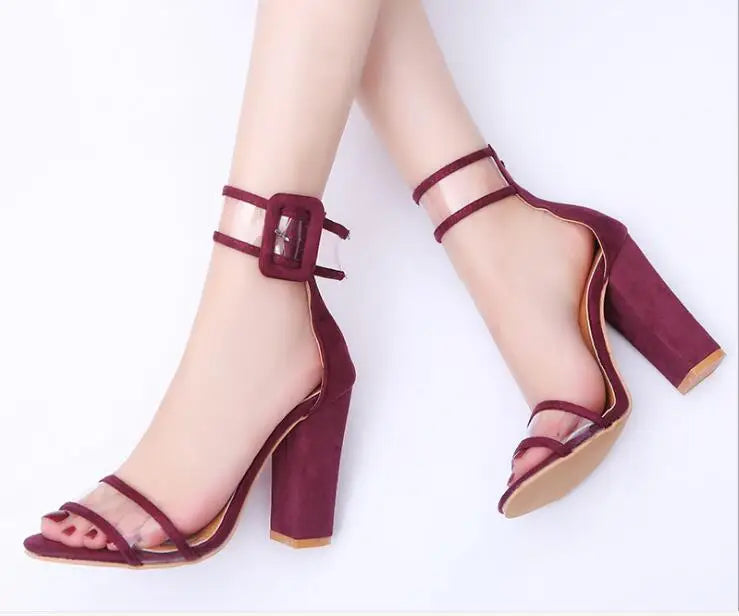 Women's Buckle Pumps Sandals