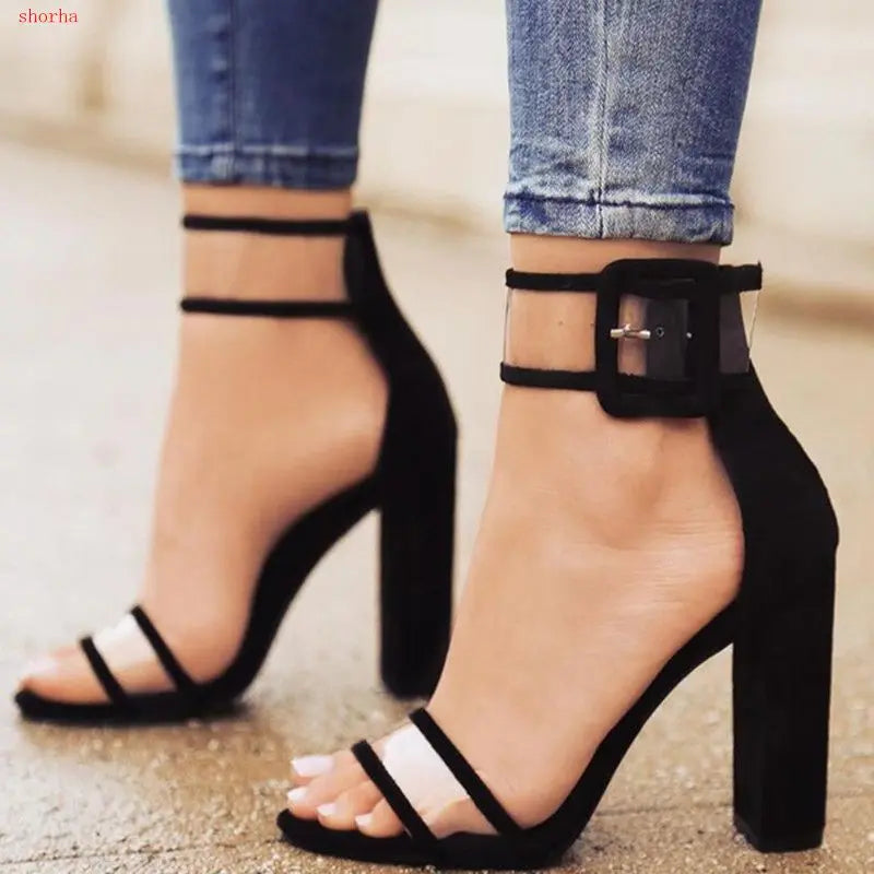 Women's Buckle Pumps Sandals
