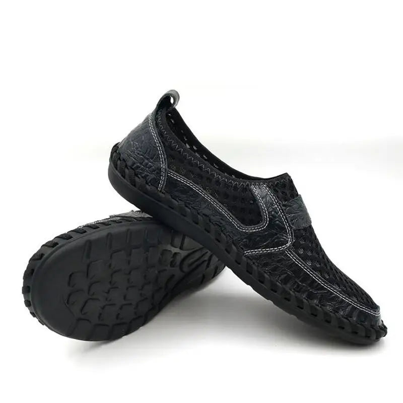 Mens Casual Genuine Leather Shoes