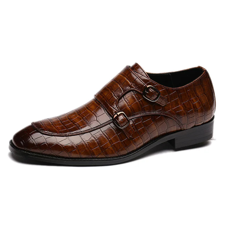 Men's  Crocodile Grain Leather shoes