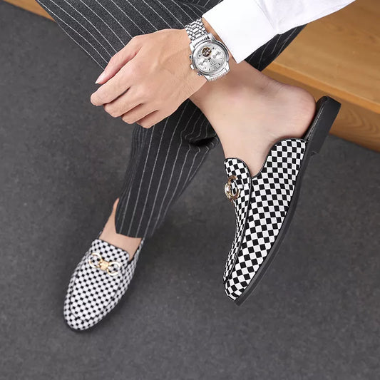 Men's Slipper Boots Fashion Men Shoes
