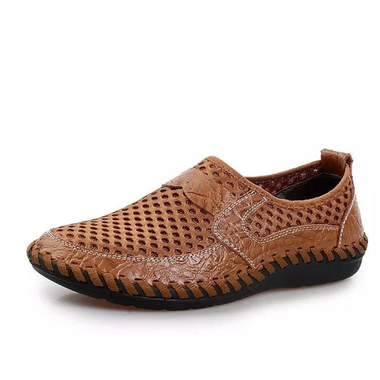 Mens Casual Genuine Leather Shoes