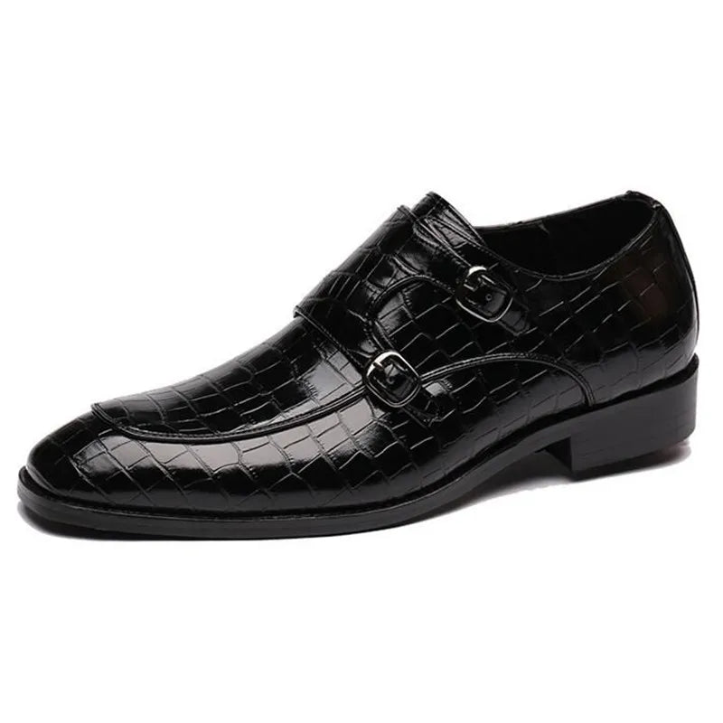 Men's  Crocodile Grain Leather shoes