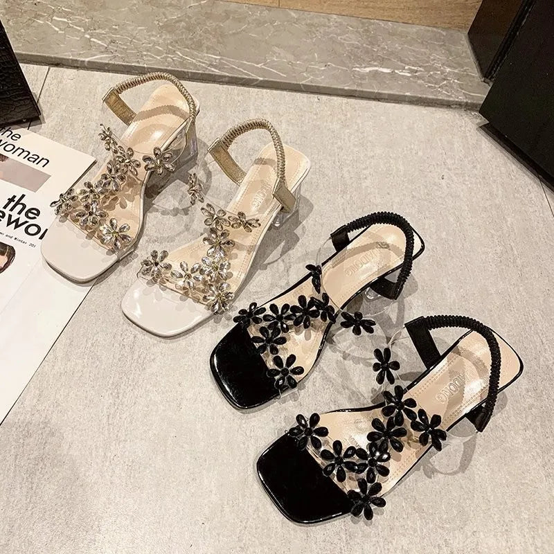 Summer Flower Slip-on Beach Shoes