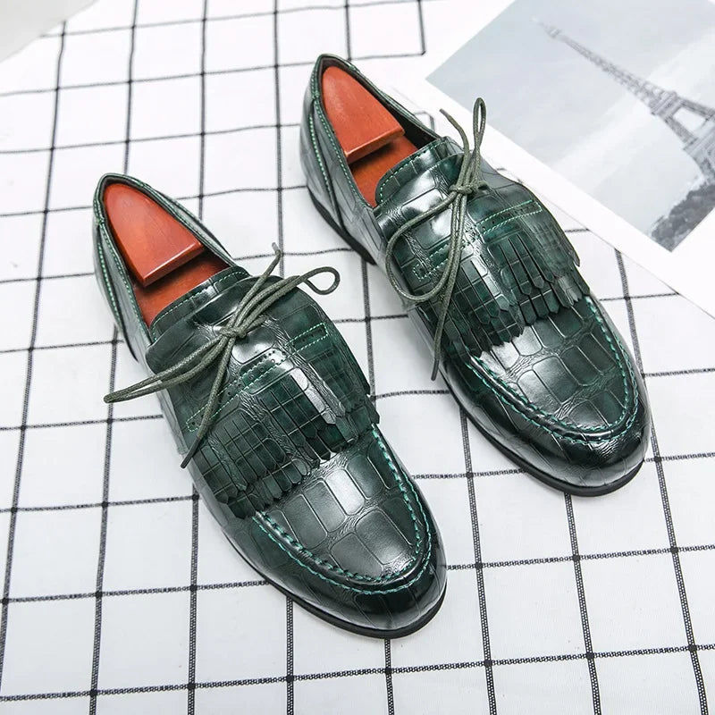 Fashion Walking Leather Shoes