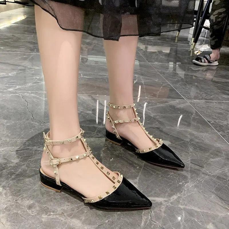 New Fashion High Heels Square Heel