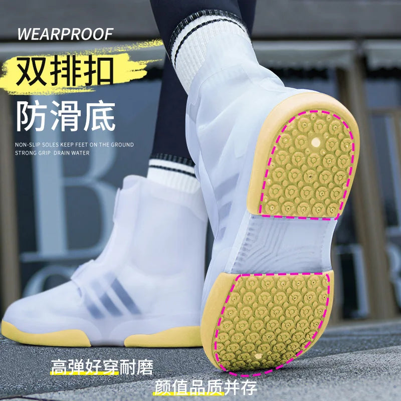 Durable TPE Shoe Covers Unisex Waterproof