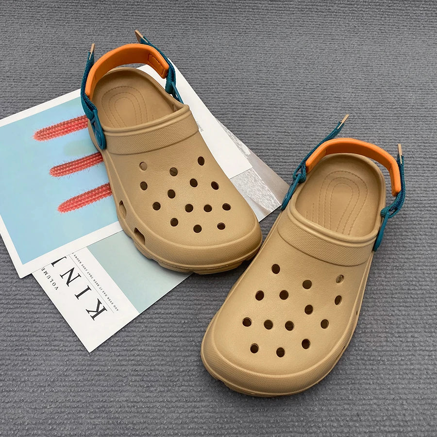 Men's casual beach clog comfortable garden shoes