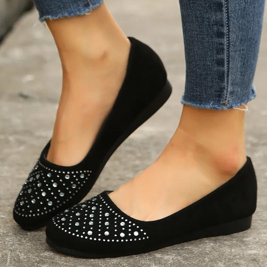 Women Lightweight Non-Slip Ballet Flats