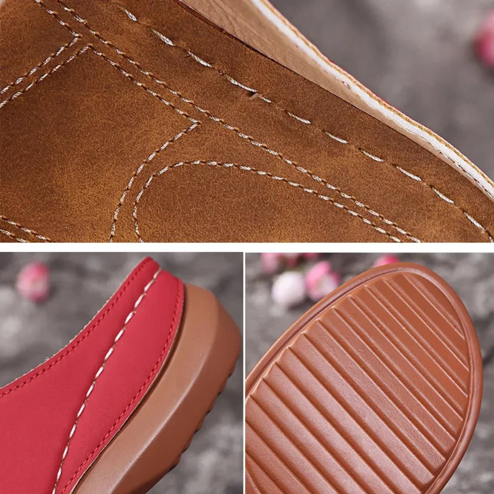 Comfortable Flats with Orthopedic Wedge Sandals"