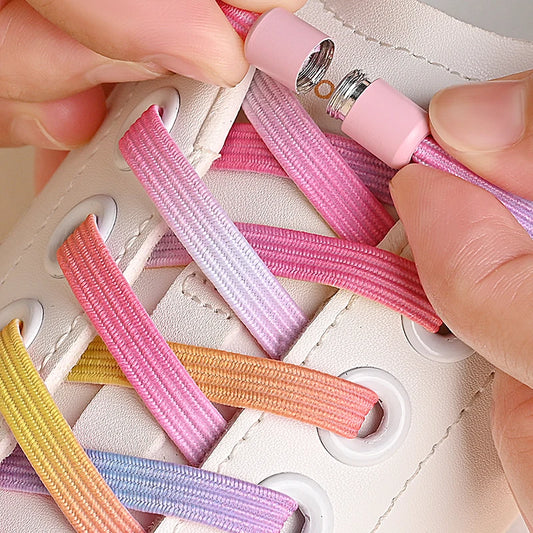 1Pair No Tie Shoe Laces