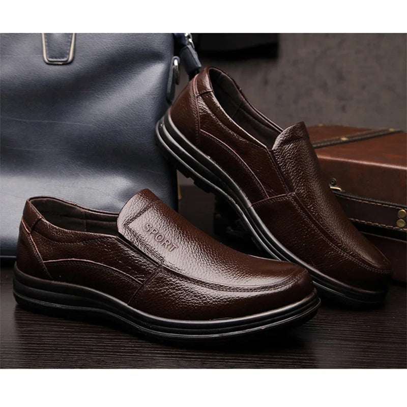 New High Quality Genuine Leather Shoes