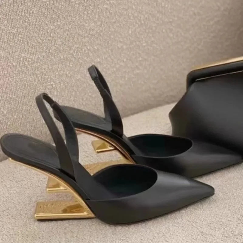 New Weird Style High Heels Women