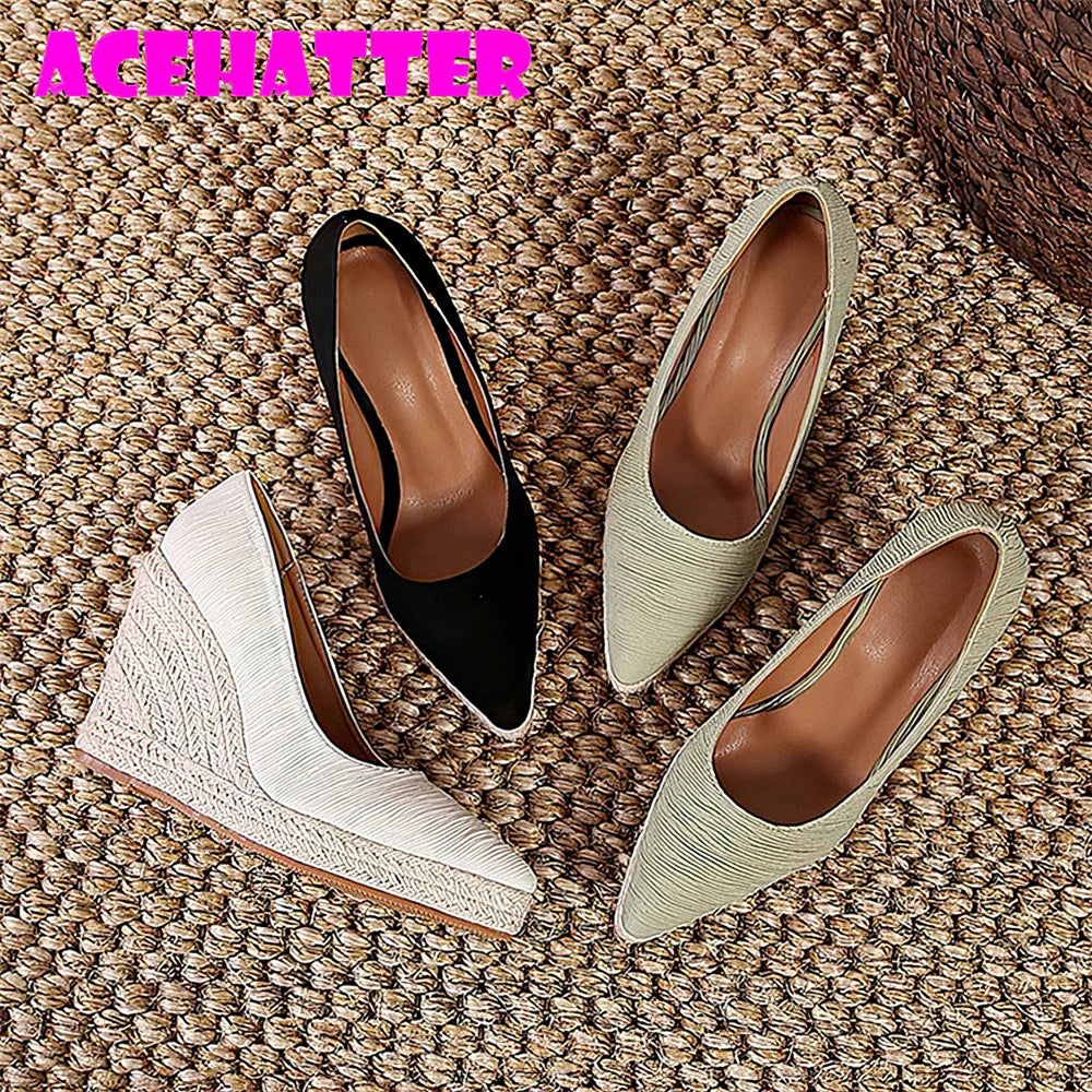 New Pointed Toe Wedge