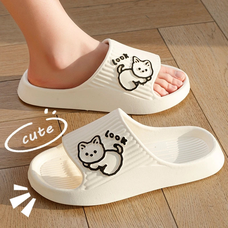 Cute Cat Women Slippers
