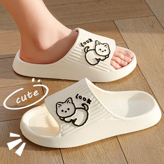 Cute Cat Women Slippers