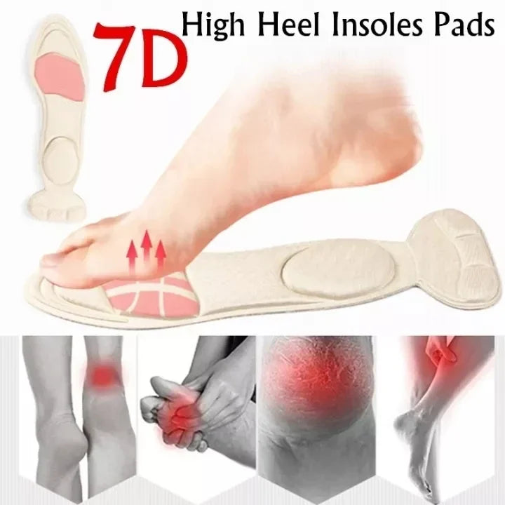 2-6pcs Women High-heel Shoes Insoles