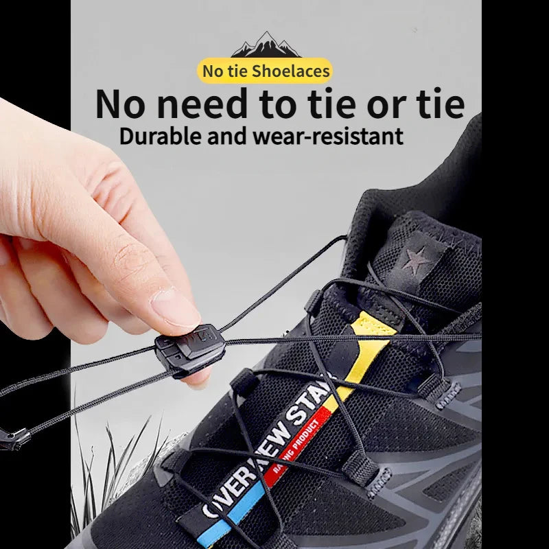 Quick Lace Kit No Tie Round Tennis Shoe Laces