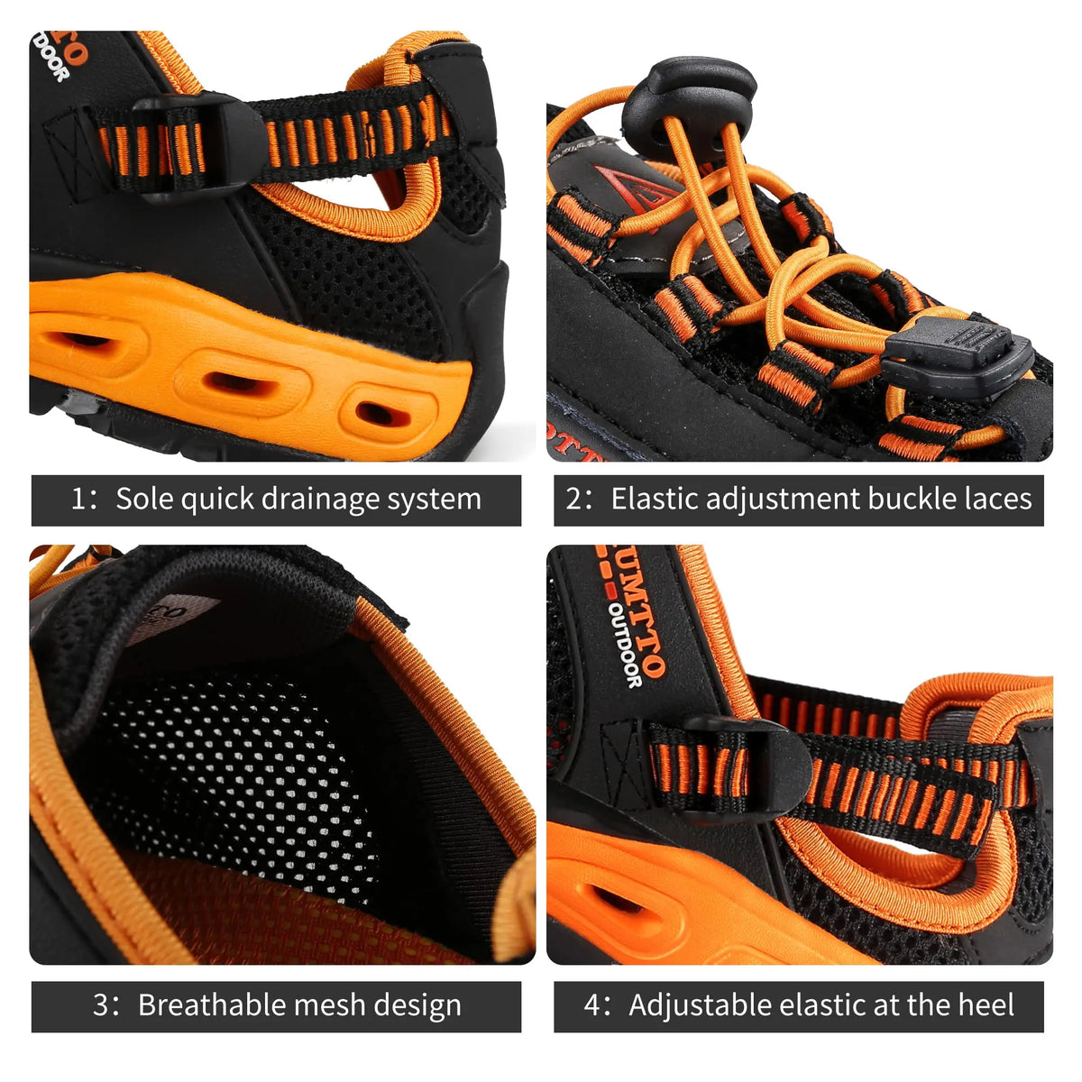 Summer Wading Hiking Shoes for Men
