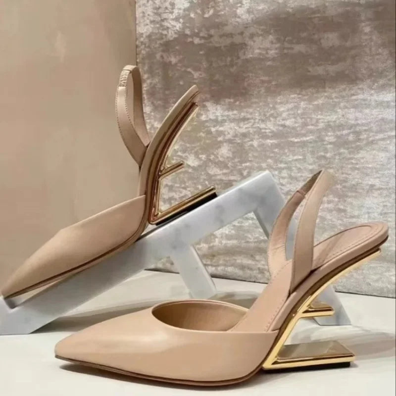 New Weird Style High Heels Women