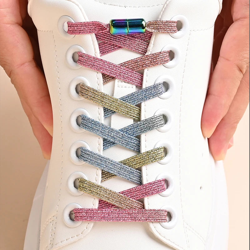 1Pair No Tie Shoe Laces