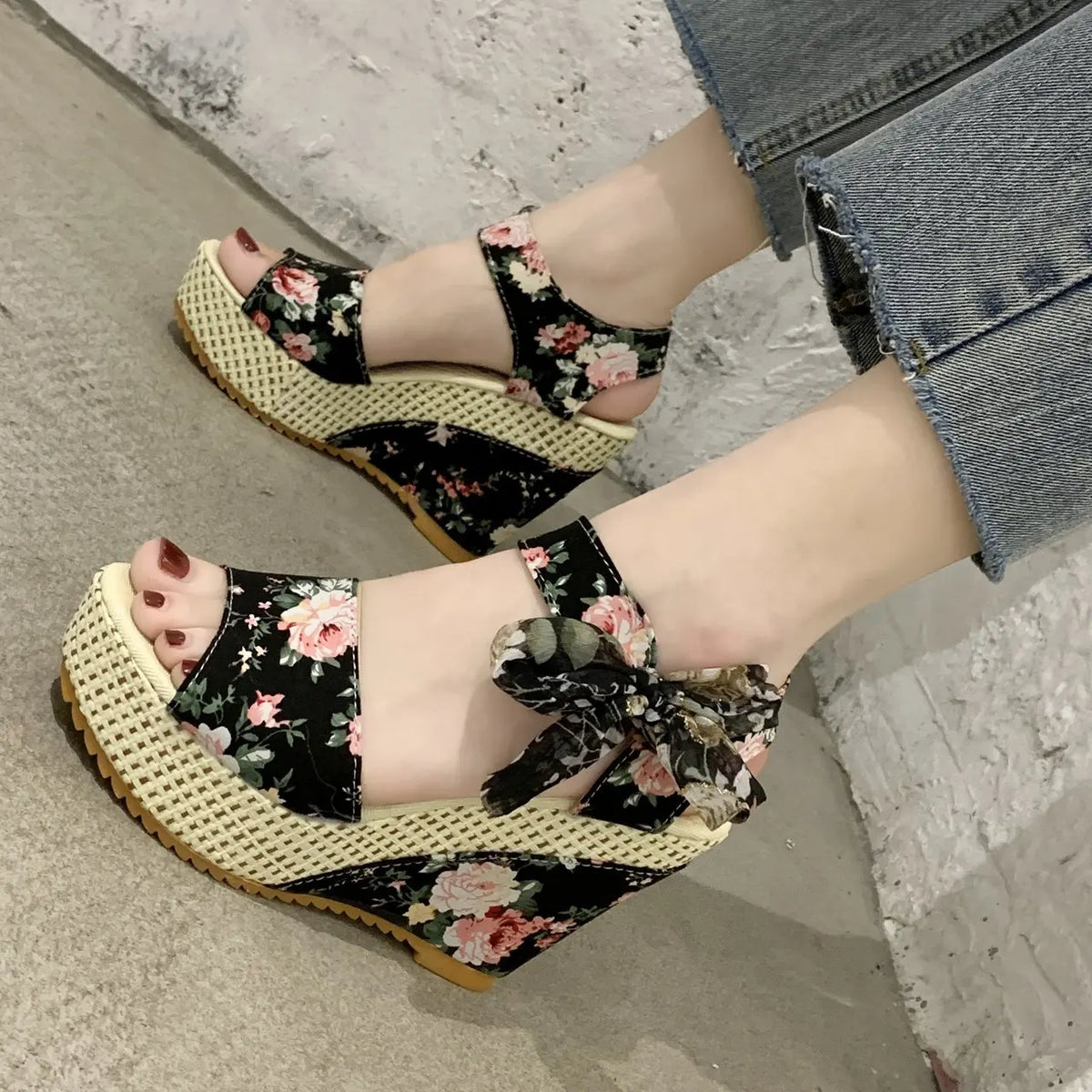 Designer Luxury, Comfortable Wedge