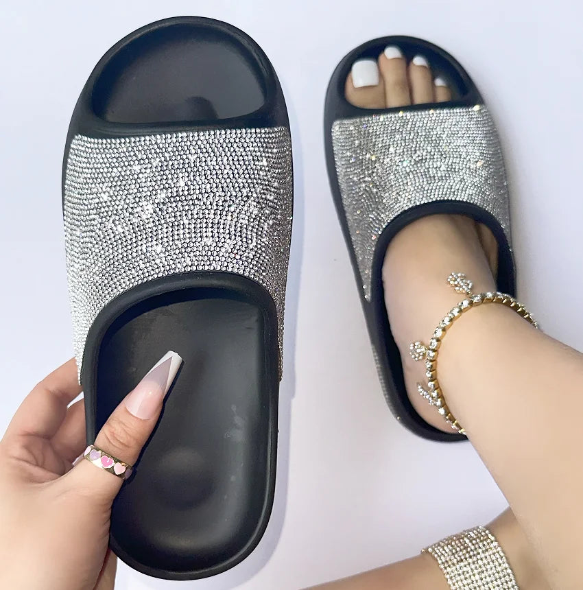 women's thick bottom slippers