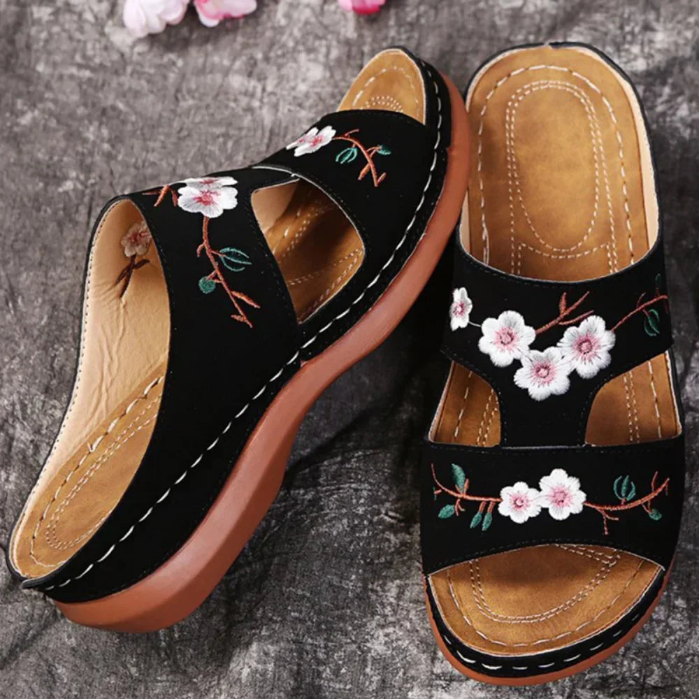 Comfortable Flats with Orthopedic Wedge Sandals"