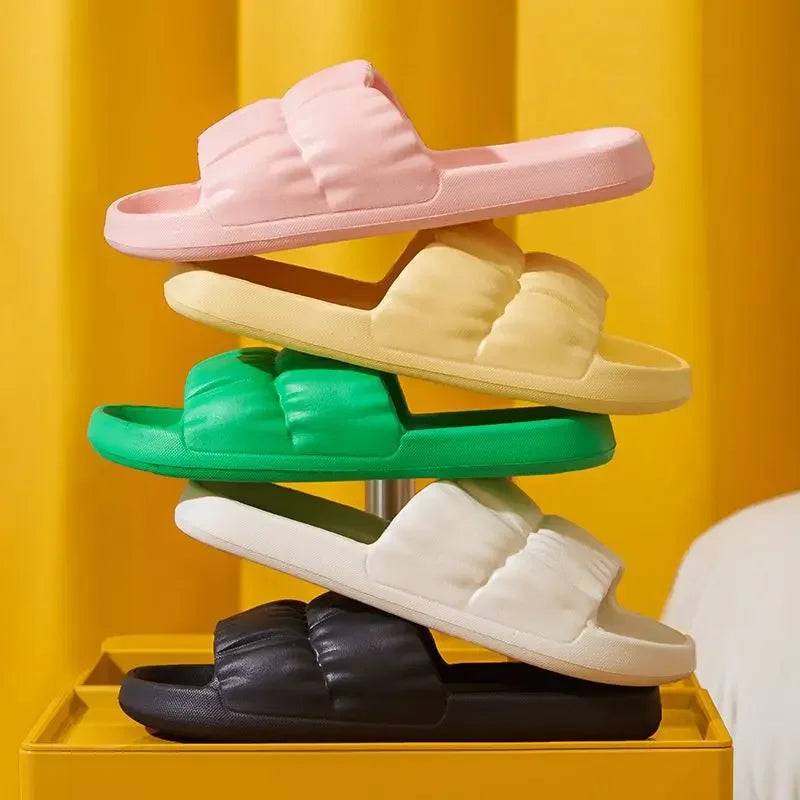 Summer Beach Flip Flops with EVA Soft Sole