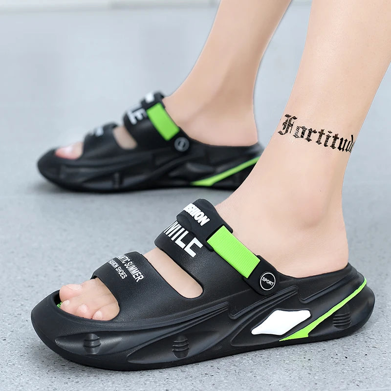2Thick Sole Clogs Men and  Women Beach Sandals