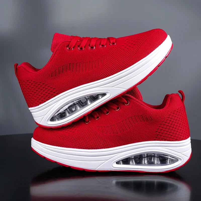 Women's White Air Sports Sneakers