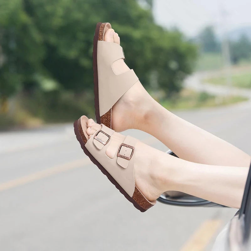Summer Flat  Women Mules Outdoor