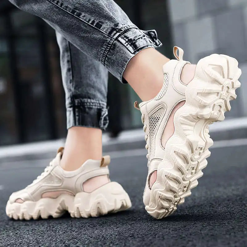 High Soles  Men's Beach Sneakers