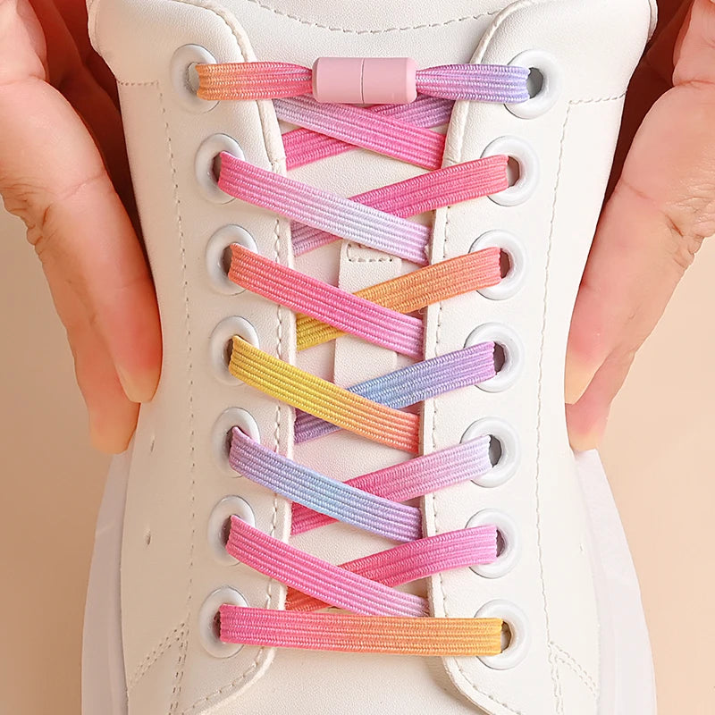 1Pair No Tie Shoe Laces