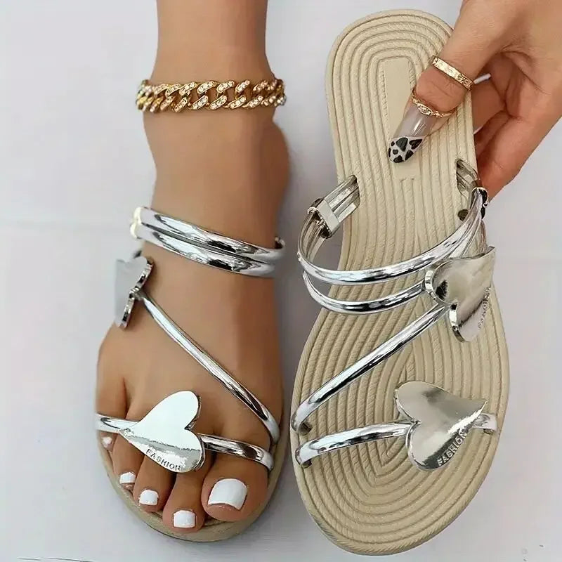 Open Toe Woman Slippers